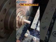CNC memutar bagian tembaga pemrosesan video