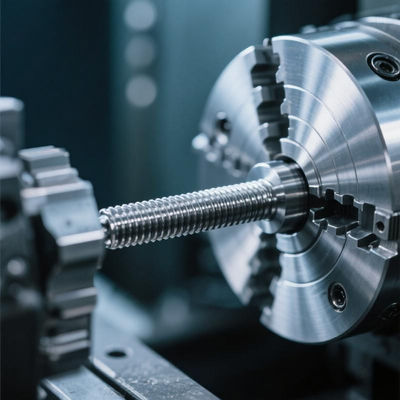 Precision CNC Machining Titanium Screw Kekuatan Tinggi Kelas 5 Tahan Korosi