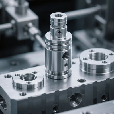 Komponen peralatan medis CNC khusus 100% kontrol QC Precision Machined Parts